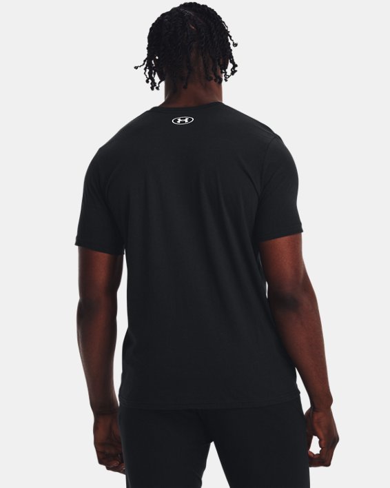 เสื้อยืด UA Sportstyle Logo สำหรับผู้ชาย in Black image number 1